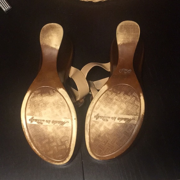 Sandals from Italy. Size 8.1/4 - Picture 3 of 3